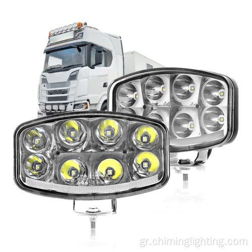 12V 24V SUV Worklight Beams Fog Lamp που οδηγεί εκτός δρόμου Φως 9,6 &#39;&#39; &#39;&#39; 64W LED προβολέας